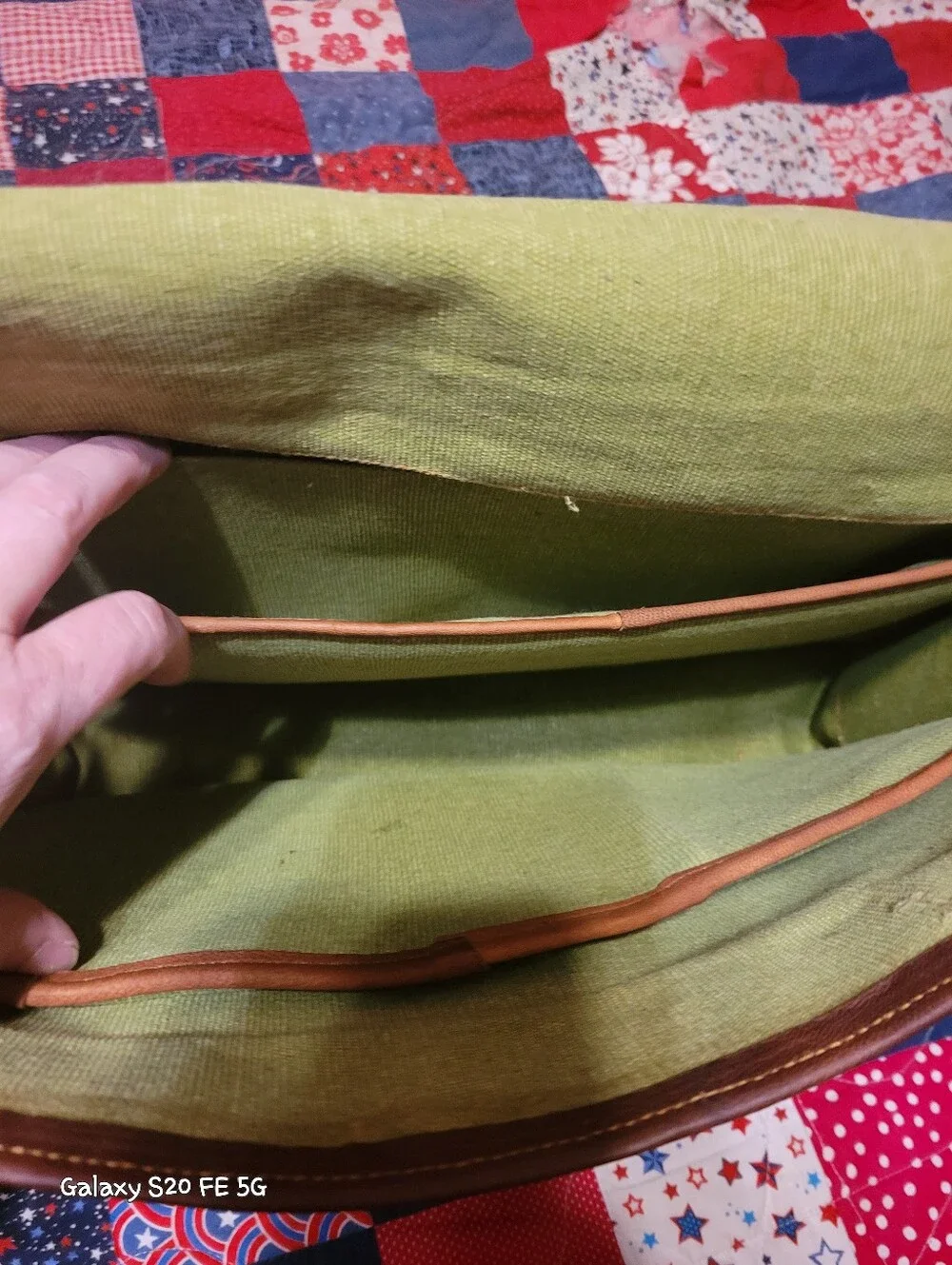 Handmade Leather Attache' Case